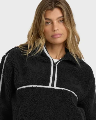 Getting Warm Sherpa Half Zip