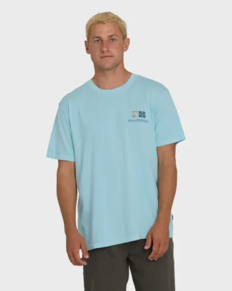 Glyph Wave Washed Premium kortärmad bomulls-shirt