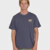 Glyph Wave Washed Premium kortärmad bomulls-shirt
