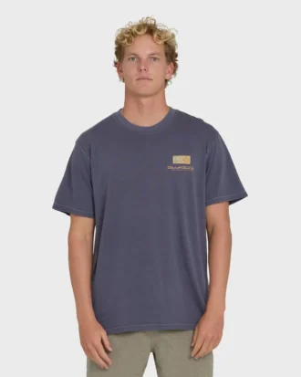 Glyph Wave Washed Premium kortärmad bomulls-shirt