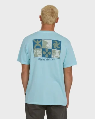 Glyph Wave Washed Premium kortärmad bomulls-shirt