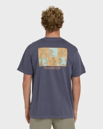 Glyph Wave Washed Premium kortärmad bomulls-shirt