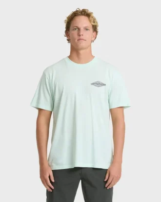 Heritage Arch Wave Washed Premium kortärmad stickad T-shirt