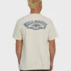 Heritage Arch Wave Washed Premium kortärmad stickad T-shirt