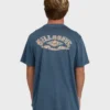 Heritage Arch Wave Washed Premium kortärmad stickad T-shirt