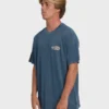 Heritage Arch Wave Washed Premium kortärmad stickad T-shirt