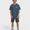Heritage Arch Wave Washed Premium kortärmad stickad T-shirt