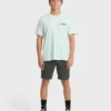 Heritage Arch Wave Washed Premium kortärmad stickad T-shirt