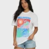 Highs and Lows kortärmad stickad T-shirt