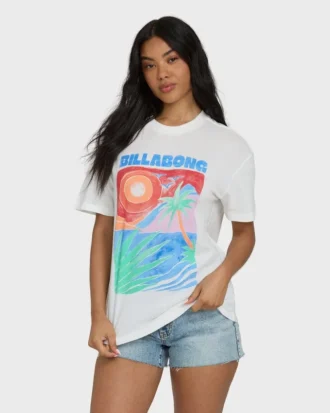 Highs and Lows kortärmad stickad T-shirt