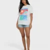 Highs and Lows kortärmad stickad T-shirt