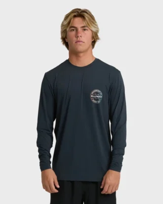 Hollow Loose Fit långärmad Surf-T-shirt Hollow Loose Fit långärmad Surf-T-shirt