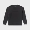 Ikonisk sweatshirt med präglad krage Ikonisk sweatshirt med präglad krage