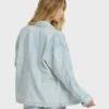 Jade Saltwashed långärmad vävd topp Jade Saltwashed långärmad vävd topp