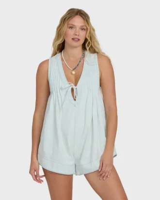 June Saltwashed Romper