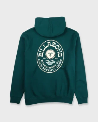 Kort sandfärgad hoodie