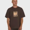 Link Og kortärmad stickad T-shirt