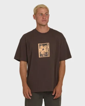 Link Og kortärmad stickad T-shirt