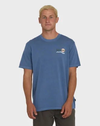 Loner Wave Washed Premium kortärmad stickad T-shirt