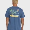 Loner Wave Washed Premium kortärmad stickad T-shirt