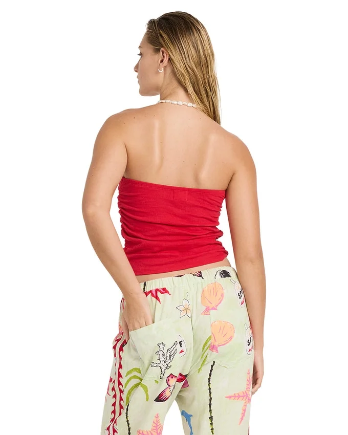 Lottie Hall Splasher Tube Top Lottie Hall Splasher Tube Top