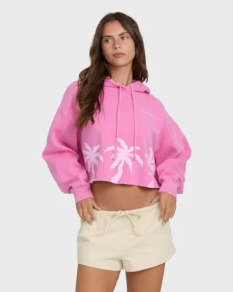 Low Tide-shorts i enfärgat vävt tyg