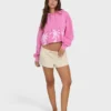 Low Tide-shorts i enfärgat vävt tyg Low Tide-shorts i enfärgat vävt tyg
