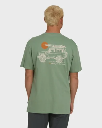 Making Tracks Premium kortärmad stickad T-shirt