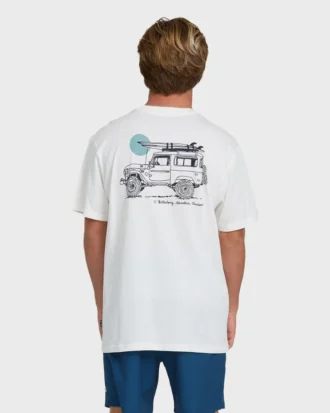 Making Tracks Premium kortärmad stickad T-shirt