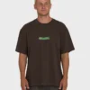 Marrow Og kortärmad stickad T-shirt i Shorts-stil