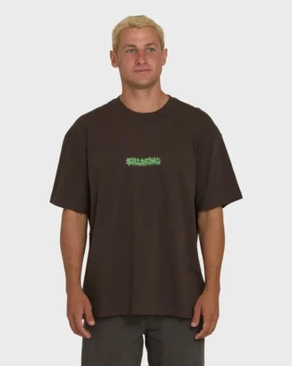 Marrow Og kortärmad stickad T-shirt i Shorts-stil