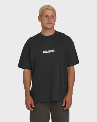 Marrow Og kortärmad stickad T-shirt i Shorts-stil