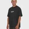 Marrow Og kortärmad stickad T-shirt i Shorts-stil