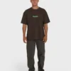 Marrow Og kortärmad stickad T-shirt i Shorts-stil