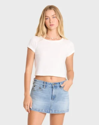 Micro Moment Denim Skort Micro Moment Denim Skort