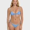 Mini Wave Check-bikinitrosor med knytband Mini Wave Check-bikinitrosor med knytband