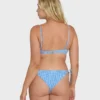 Mini Wave Check-bikinitrosor med knytband Mini Wave Check-bikinitrosor med knytband