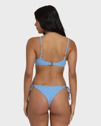 Mini Wave Check Helena-bikinitopp med bygel
