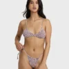 Mini Wave Check Teagan Bralette-bikinitopp Mini Wave Check Teagan Bralette-bikinitopp