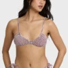 Mini Wave Check Teagan Bralette-bikinitopp Mini Wave Check Teagan Bralette-bikinitopp