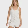 Misshape Denim Romper