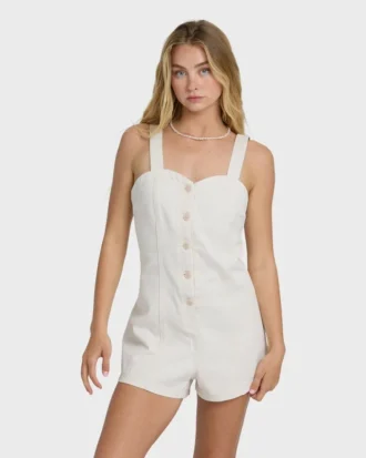 Misshape Denim Romper