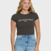 Off We Go kortärmad stickad T-shirt