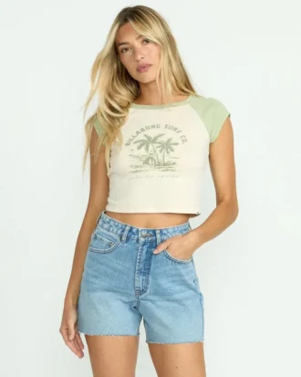 Paradise kortärmad raglan-T-shirt