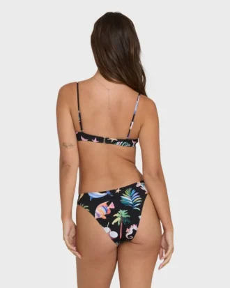 Party Wave Jaclyn Crop Bralette Bikini Top