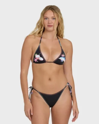 Party Wave Tanga-bikinitrosor med knytband