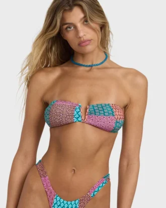 Patch It up V-formad bandeau-bikinitopp Patch It up V-formad bandeau-bikinitopp