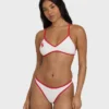 Picnic V Cross-Back Bralette Bikini Top Picnic V Cross-Back Bralette Bikini Top