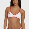 Picnic V Cross-Back Bralette Bikini Top Picnic V Cross-Back Bralette Bikini Top