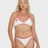 Picnic V Cross-Back Bralette Bikini Top Picnic V Cross-Back Bralette Bikini Top